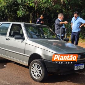 Trio com carro roubado é preso após perseguição em Maringá Foto 3 Fotos de Trio com carro roubado é preso após perseguição em Maringá