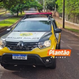 Trio com carro roubado é preso após perseguição em Maringá Foto 9 Fotos de Trio com carro roubado é preso após perseguição em Maringá