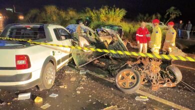 Fotos de Acidente com carro de Maringá deixa 1 morto e 3 gravemente feridos
