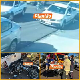 Adolescente fica ferido após bater mobilete contra carro em Maringá Foto 4 Fotos de Adolescente fica ferido após bater mobilete contra carro em Maringá