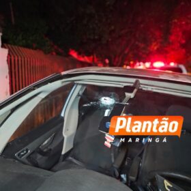 Casal em veículo sofre atentado a tiros na noite deste sábado Foto 3 Fotos de Casal em veículo sofre atentado a tiros na noite deste sábado