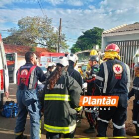Casal fica preso às ferragens após colisão em Maringá, o acidente foi registrado por uma câmera de segurança Foto 9 Fotos de Casal fica preso às ferragens após colisão em Maringá, o acidente foi registrado por uma câmera de segurança