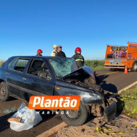 Colisão frontal na PR-455 deixa um morto e quatro feridos, um em estado grave Foto 3 Fotos de Colisão frontal na PR-455 deixa um morto e quatro feridos, um em estado grave