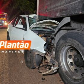 Jovem de 20 anos fica gravemente ferido após colisão com carreta em Maringá Foto 5 Fotos de Jovem de 20 anos fica gravemente ferido após colisão com carreta em Maringá