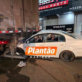 Jovem de 20 anos fica gravemente ferido após colisão com carreta em Maringá Foto 6 Fotos de Jovem de 20 anos fica gravemente ferido após colisão com carreta em Maringá
