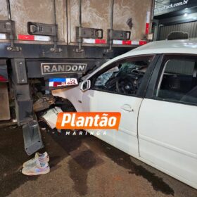 Jovem de 20 anos fica gravemente ferido após colisão com carreta em Maringá Foto 8 Fotos de Jovem de 20 anos fica gravemente ferido após colisão com carreta em Maringá