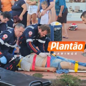 Jovem de 23 anos fica gravemente ferido após acidente em Maringá Foto 4 Fotos de Jovem de 23 anos fica gravemente ferido após acidente em Maringá