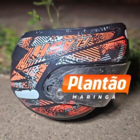 Motociclista sofre traumatismo craniano e é intubado após colisão em Sarandi Foto 3 Fotos de Motociclista sofre traumatismo craniano e é intubado após colisão em Sarandi