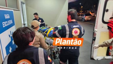 Fotos de Motociclista sofre traumatismo craniano e é intubado após colisão em Sarandi