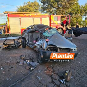 Morre no hospital terceira vítima do acidente no Contorno Sul de Maringá Foto 3 Fotos de Morre no hospital terceira vítima do acidente no Contorno Sul de Maringá