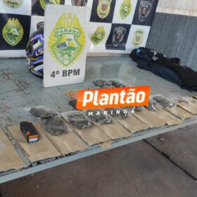Traficante é preso com maconha embalada com nomes dos clientes em Maringá Foto 5 Fotos de Traficante é preso com maconha embalada com nomes dos clientes em Maringá