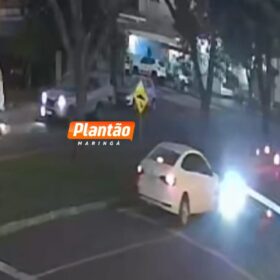 Vídeo mostra mulher de 40 anos sendo atropelada ao atravessar avenida em Maringá Foto 6 Fotos de Vídeo mostra mulher de 40 anos sendo atropelada ao atravessar avenida em Maringá