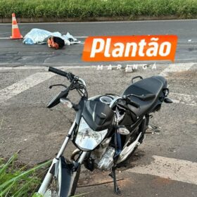 Colisão entre moto e carreta deixa uma pessoa morta na BR-376, entre Sarandi e Marialva Foto 1 Fotos de Colisão entre moto e carreta deixa uma pessoa morta na BR-376, entre Sarandi e Marialva