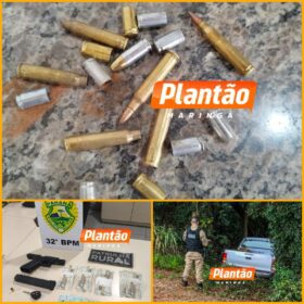 Fotos de Criminosos armados com fuzis tentam executar maringaense em Mandaguaçu drone pode ter sido utilizado no crime