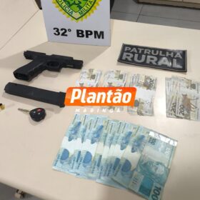 Fotos de Criminosos armados com fuzis tentam executar maringaense em Mandaguaçu drone pode ter sido utilizado no crime