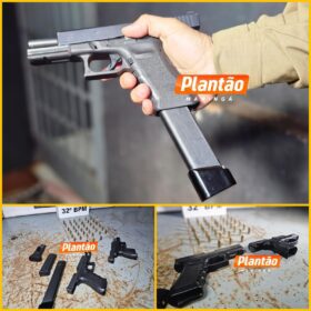 Fotos de Dupla é presa com pistolas 9 mm durante patrulhamento da PM em Sarandi