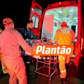 Homem é baleado e socorrido em estado grave em Maringá Foto 4 Fotos de Homem é baleado e socorrido em estado grave em Maringá
