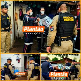 Homem é baleado na frente da mãe após ter casa invadida em Maringá Foto 1 Fotos de Homem é baleado na frente da mãe após ter casa invadida em Maringá