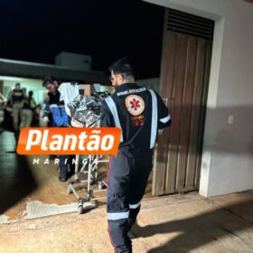 Homem é preso em flagrante após atear fogo na esposa e simular tentativa de suicídio em Maringá Foto 2 Fotos de Homem é preso em flagrante após atear fogo na esposa e simular tentativa de suicídio em Maringá