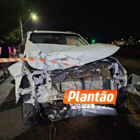Fotos de Câmera registra acidente que matou idosa no Contorno Sul de Maringá