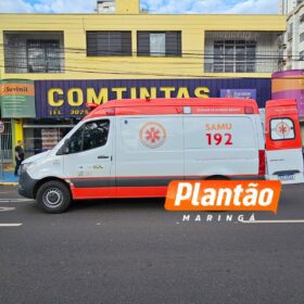 Moça fica gravemente ferida após ser atingida por caminhão em Maringá Foto 3 Fotos de Moça fica gravemente ferida após ser atingida por caminhão em Maringá