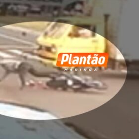 Moça fica gravemente ferida após ser atingida por caminhão em Maringá Foto 8 Fotos de Moça fica gravemente ferida após ser atingida por caminhão em Maringá