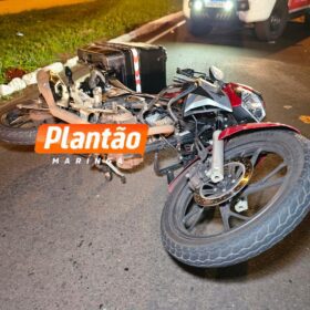 Motoboy fica gravemente ferido após carro avançar preferencial em Maringá Foto 8 Fotos de Motoboy fica gravemente ferido após carro avançar preferencial em Maringá