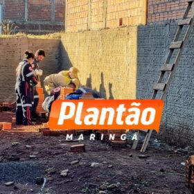 Trabalhador fica ferido após queda em obra no Jardim de Monique, em Maringá Foto 4 Fotos de Trabalhador fica ferido após queda em obra no Jardim de Monique, em Maringá