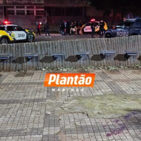 Homem é morto a facadas na Praça Raposo Tavares, em Maringá Foto 7 Fotos de Homem é morto a facadas na Praça Raposo Tavares, em Maringá