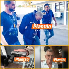 Fotos de Assaltante que matou idoso durante roubo acaba de ser preso pela Policia Civil de Maringá