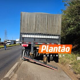 Caminhoneiro é resgatado das ferragens após grave acidente entre Sarandi e Marialva Foto 5 Fotos de Caminhoneiro é resgatado das ferragens após grave acidente entre Sarandi e Marialva