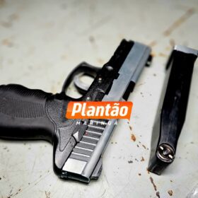 Fotos de Dupla é presa em Maringá após ostentar arma em rede social; GCM apreende drogas e pistola adaptada