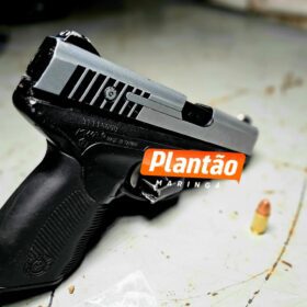 Fotos de Dupla é presa em Maringá após ostentar arma em rede social; GCM apreende drogas e pistola adaptada