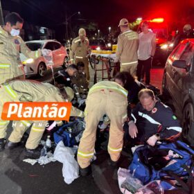 Fotos de Garçom é intubado após ser atropelado na Avenida Cerro Azul, em Maringá