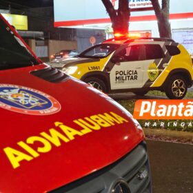 Fotos de Homem é esfaqueado durante suposta tentativa de assalto em Maringá