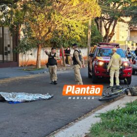 Fotos de Vídeo mostra pintor sendo executado com 15 tiros ao sair para o trabalho em Maringá