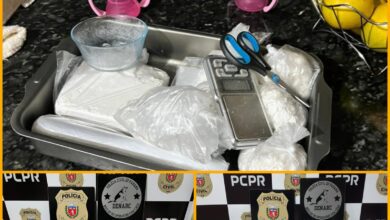 Fotos de Homem é preso em flagrante por tráfico de drogas no Conjunto Requião em Maringá