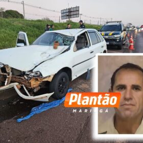 Fotos de Homem morre após ser atropelado na BR-376 entre Maringá e Iguatemi