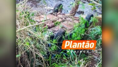 Fotos de Idoso que estava desaparecido é encontrado morto dentro de carro em córrego em Maringá