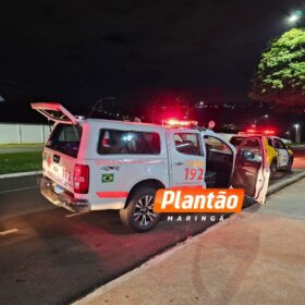 Fotos de Jovem é esfaqueado após suposta tentativa de assalto em Maringá
