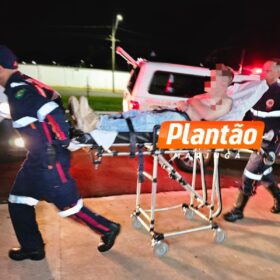 Fotos de Jovem é esfaqueado após suposta tentativa de assalto em Maringá
