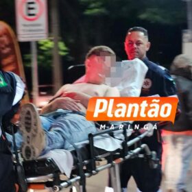 Fotos de Jovem é esfaqueado após suposta tentativa de assalto em Maringá