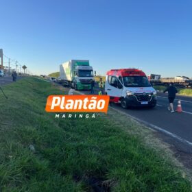 Fotos de Motociclista morto após ser arrastado por 16 km é identificado no Instituto Médico Legal de Maringá