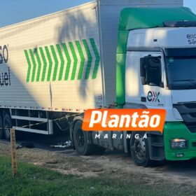 Fotos de Motociclista morto após ser arrastado por 16 km é identificado no Instituto Médico Legal de Maringá