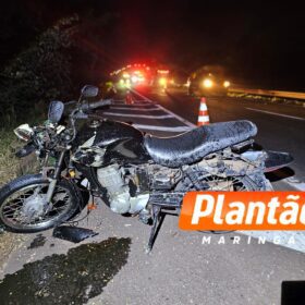 Caminhoneiro em alta velocidade quase provoca tragédia durante atendimento a acidente com óbito em Maringá Foto 8 Fotos de Caminhoneiro em alta velocidade quase provoca tragédia durante atendimento a acidente com óbito em Maringá