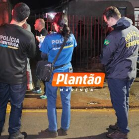 Fotos de Na véspera do aniversário homem é executado ao lado da mãe em Maringá; cachorro da família também foi baleado