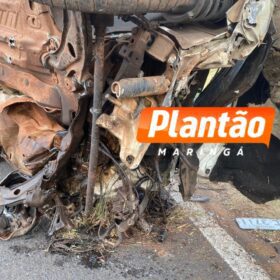Pai e filho são socorridos com ferimentos graves após acidente na rodovia BR-376 Foto 2 Fotos de Pai e filho são socorridos com ferimentos graves após acidente na rodovia BR-376