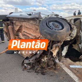 Pai e filho são socorridos com ferimentos graves após acidente na rodovia BR-376 Foto 4 Fotos de Pai e filho são socorridos com ferimentos graves após acidente na rodovia BR-376