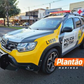 Fotos de Pedestre é atropelado por moto na faixa de pedestre em Maringá
