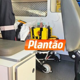 Fotos de Pedestre é atropelado por moto na faixa de pedestre em Maringá